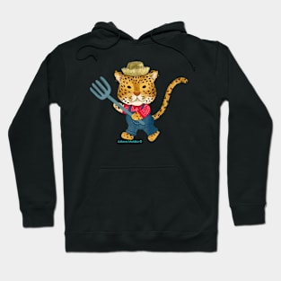 Leopard Farmer Hoodie